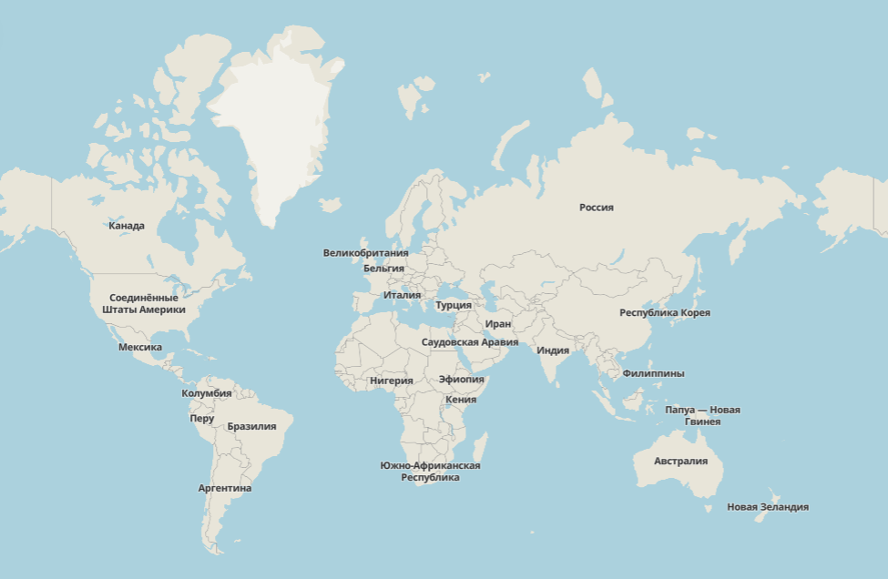 Основная карта